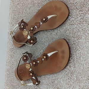 Tory Burch Leather Sandals Size 8.5
